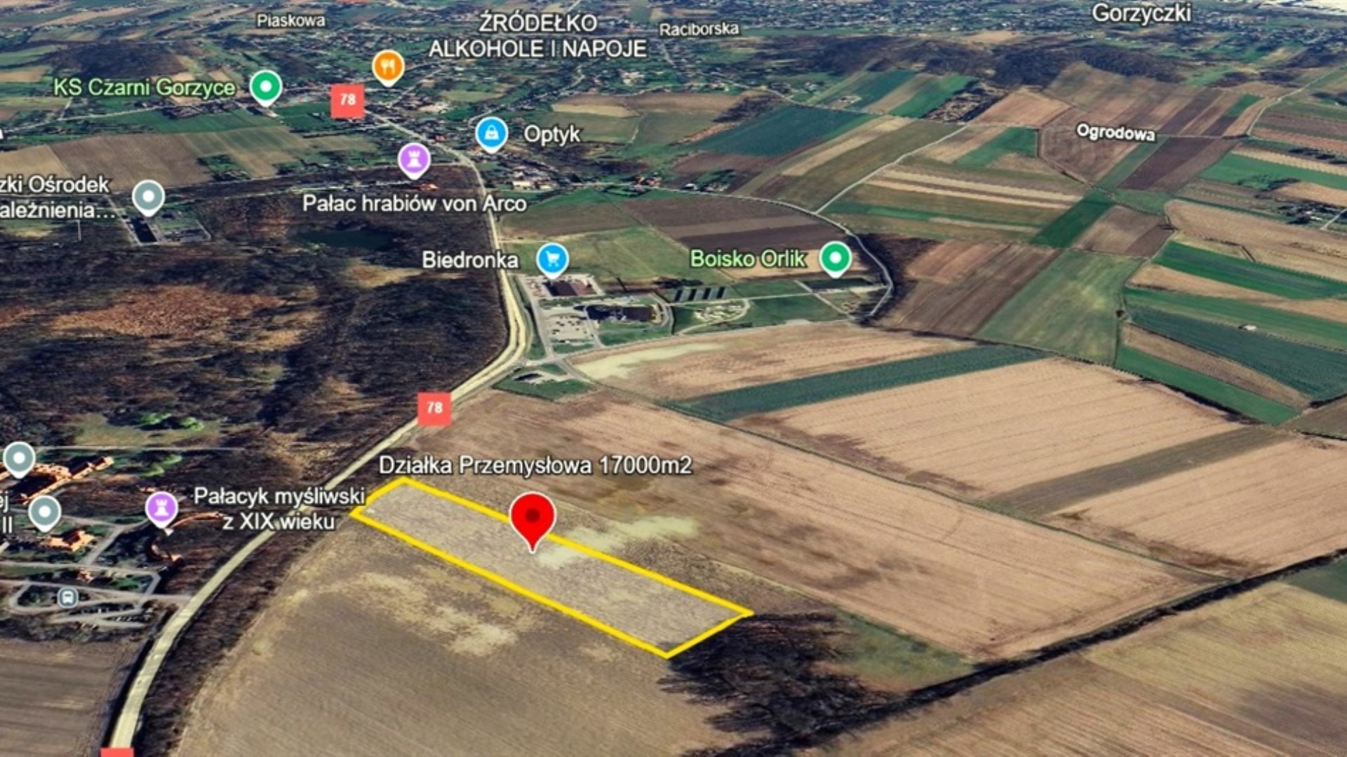 Działka na sprzedaż